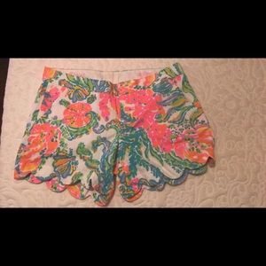 Lilly Pulitzer size 4 buttercup shorts
